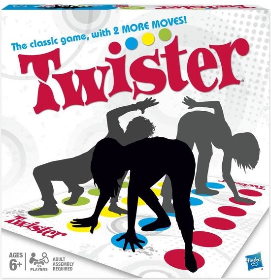 Hasbro Gaming Twister - Actiespel 8 Hasbro Gaming Twister - Actiespel - Afbeelding 8