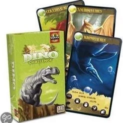 Asmodee DINO CHALLENGE - GROEN -kinderspellen Winkel 550x569 3