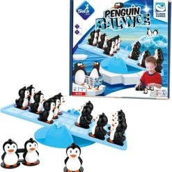 Clown Games Pinguin Balance -kinderspellen Winkel 550x572 3