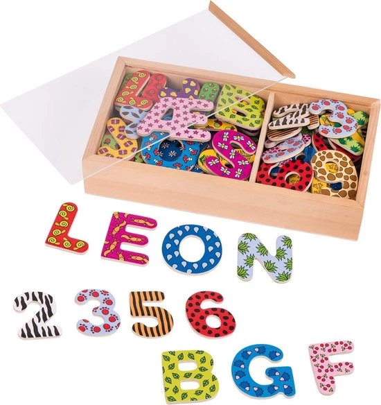 Goki Magnetische Cijfers & Letters, 88dlg. 1 Goki Magnetische Cijfers & Letters, 88dlg.
