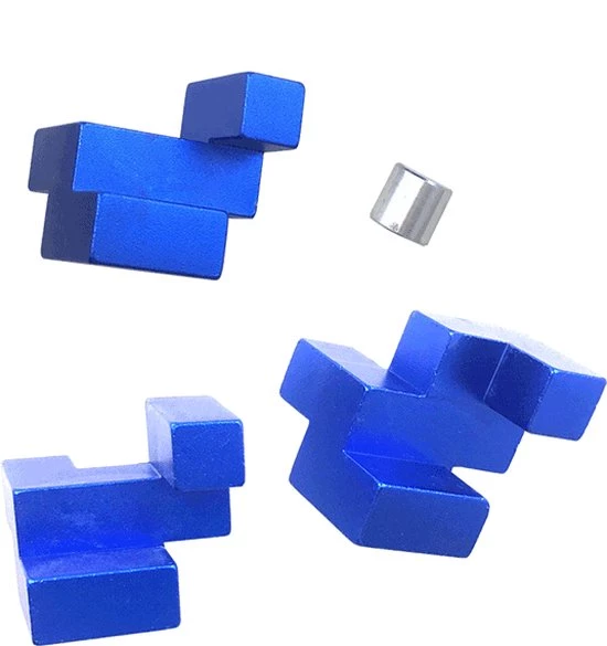 Eureka 3d Puzzle Breinbreker Puzzel In Blik Blauw 3 Eureka 3d Puzzle Breinbreker Puzzel In Blik Blauw - Afbeelding 3