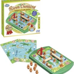 River Crossing? ThinkFun ThinkFun River Crossing - Breinbreker -kinderspellen Winkel 550x587 2