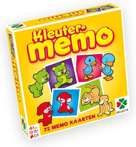 Selecta Spellen Selecta - Spel - Memo 1 Selecta Spellen Selecta - Spel - Memo