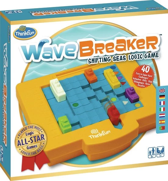 Wave Breaker(TM) ThinkFun ThinkFun Wave Breaker - Breinbreker 3 Wave Breaker(TM) ThinkFun ThinkFun Wave Breaker - Breinbreker - Afbeelding 3