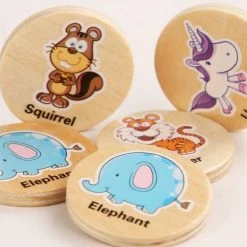 Wooden Toys Houten Memory Spel - 20 Delig - Memory Spelletjes Vanaf 3 Jaar - Houten Speelgoed - Schoencadeautjes Voor Kinderen - Fruit -kinderspellen Winkel 550x597 3