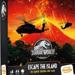 Shuffle - Jurassic World: Escape The Island - Kaartspel - Familiespel