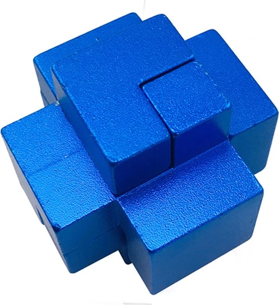 Eureka 3d Puzzle Breinbreker Puzzel In Blik Blauw 2 Eureka 3d Puzzle Breinbreker Puzzel In Blik Blauw - Afbeelding 2
