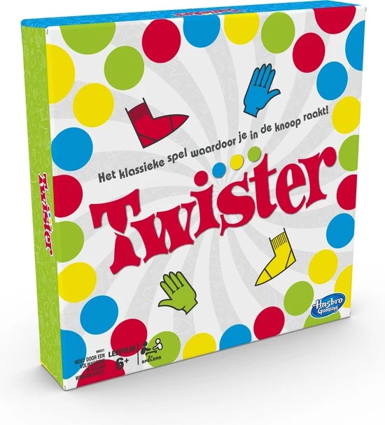 Hasbro Gaming Twister - Actiespel 6 Hasbro Gaming Twister - Actiespel - Afbeelding 6
