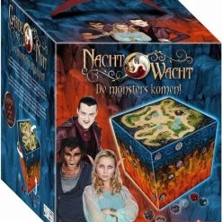 Nachtwacht Bordspel - Monsters Komen - Bord In De Vorm Van Een Kubus