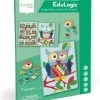 Scratch Europe Scratch EduLogic Book: Colours&Shapes/UIL 18,2x25,6x1,3cm (gesloten), 51,5x25,6x1cm (open), Magnetisch, 4+