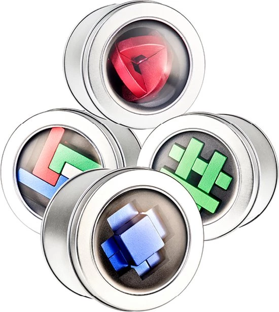 Eureka 3d Puzzle Breinbreker Puzzel In Blik Blauw 8 Eureka 3d Puzzle Breinbreker Puzzel In Blik Blauw - Afbeelding 8