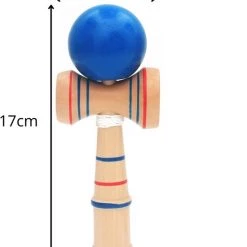 ESTARK Kendama - Jumbo Kendama - Natural Beech Wood - Blauwe Houten LUXE Kendama 17 X 7 Cm - Kendama 19 ESTARK Kendama - Jumbo Kendama - Natural Beech Wood - Blauwe Houten LUXE Kendama 17 X 7 Cm - Kendama -kinderspellen Winkel 550x620 1