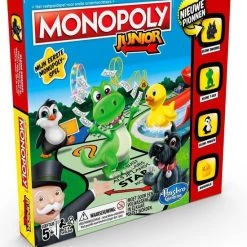 Hasbro Spellenbundel - 2 Stuks - Wie Is Het & Monopoly Junior -kinderspellen Winkel 550x629 1