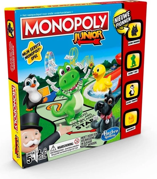 Hasbro Spellenbundel - 2 Stuks - Stratego Junior & Monopoly Junior 5 Hasbro Spellenbundel - 2 Stuks - Stratego Junior & Monopoly Junior - Afbeelding 5