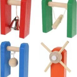 Nagtegaal Design Kleurrijke Domino Stenen Speelset Met Leuke Extra's - Hout 1131 Delig -kinderspellen Winkel 550x639 1