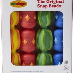 Edushape De Originele Klik Kralen- 12 Stuks