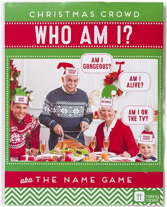 Talking Tables Wie Ben Ik Christmas Crowd Gezelschapsspel WHO AM I Partygame 1 Talking Tables Wie Ben Ik Christmas Crowd Gezelschapsspel WHO AM I Partygame