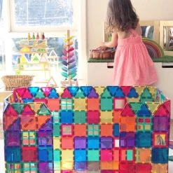 Connetix Tiles Connetix - 2 Basisplaten 30 X 30 Cm - Magnetisch Constructiespeelgoed -kinderspellen Winkel 550x686