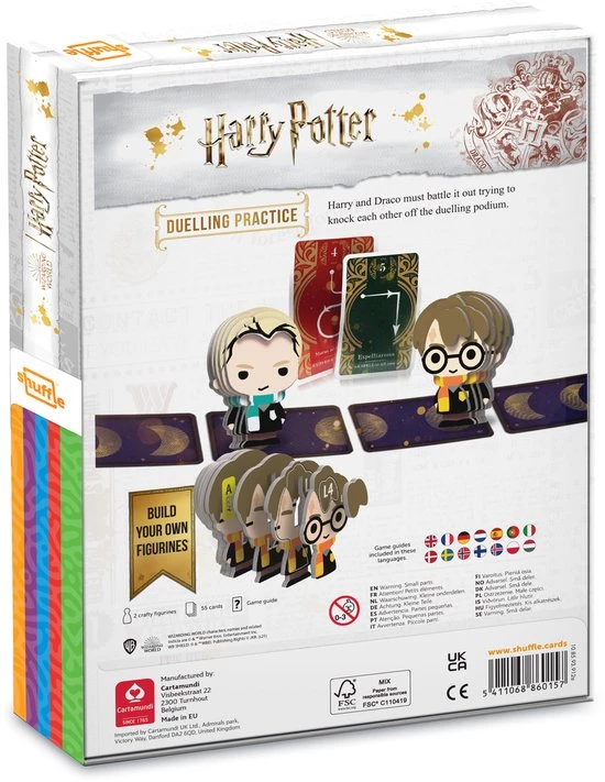 Shuffle Plus Kaartspel - Harry Potter - Duelling Practices - Kaartspel - Maak Je Eigen Figurine 5 Shuffle Plus Kaartspel - Harry Potter - Duelling Practices - Kaartspel - Maak Je Eigen Figurine - Afbeelding 5