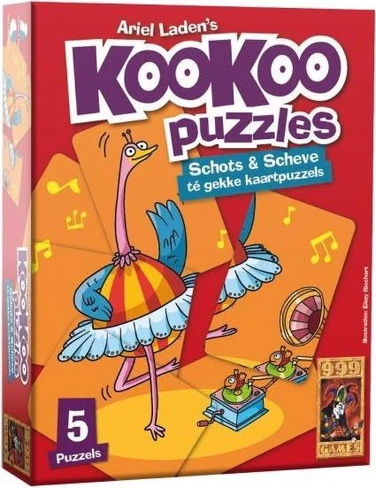 999 Games KooKoo Puzzle: Dansen Kaartspel 1 999 Games KooKoo Puzzle: Dansen Kaartspel