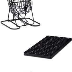 Relaxdays Lotto Bingo Spel - Bingomolen - Bingospel Met Molen - Geluksspel -kinderspellen Winkel 550x719