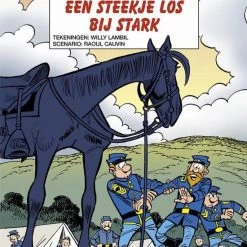 Lambil Stripboeken De Blauwbloezen - Een Steekje Los Bij Stark - Nummer 51 -kinderspellen Winkel 550x727 2