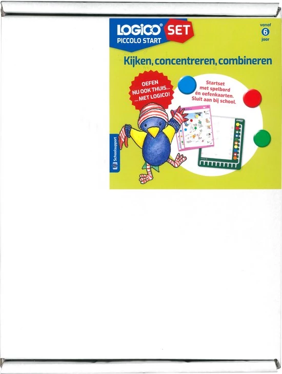 Schoolsupport LOGICO Piccolo Startset Kijken, Concentreren En Combineren (vanaf 6 Jaar) 2 Schoolsupport LOGICO Piccolo Startset Kijken, Concentreren En Combineren (vanaf 6 Jaar) - Afbeelding 2