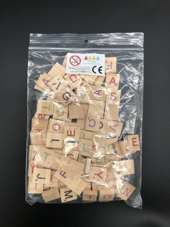 Flexjuf Scrabble Letters (complete Set) 1 Flexjuf Scrabble Letters (complete Set)