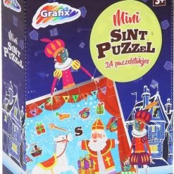 Merkloos Super Sint & Piet Kwartet - 32 Kaartjes - Schoencadeautje Sinterklaas