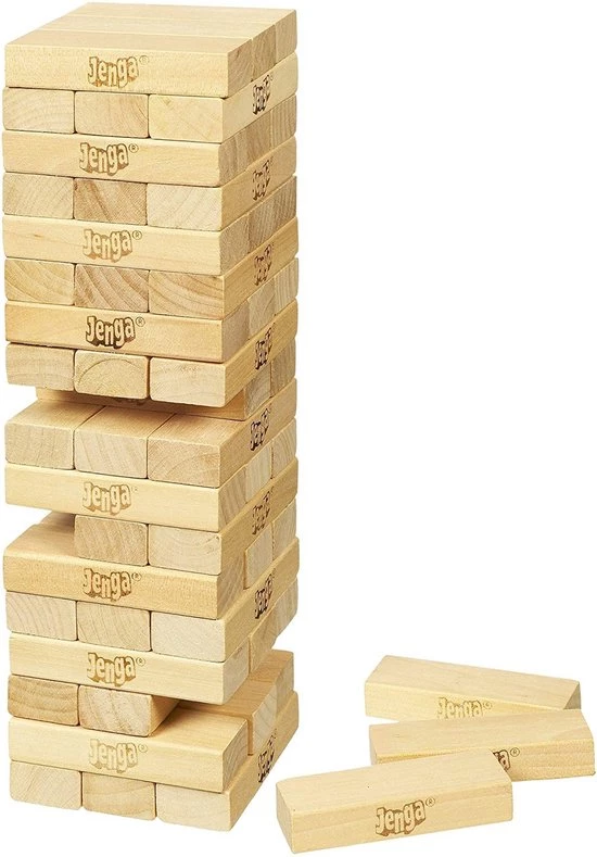 Hasbro Gaming Jenga Classic - Actiespel 8 Hasbro Gaming Jenga Classic - Actiespel - Afbeelding 8