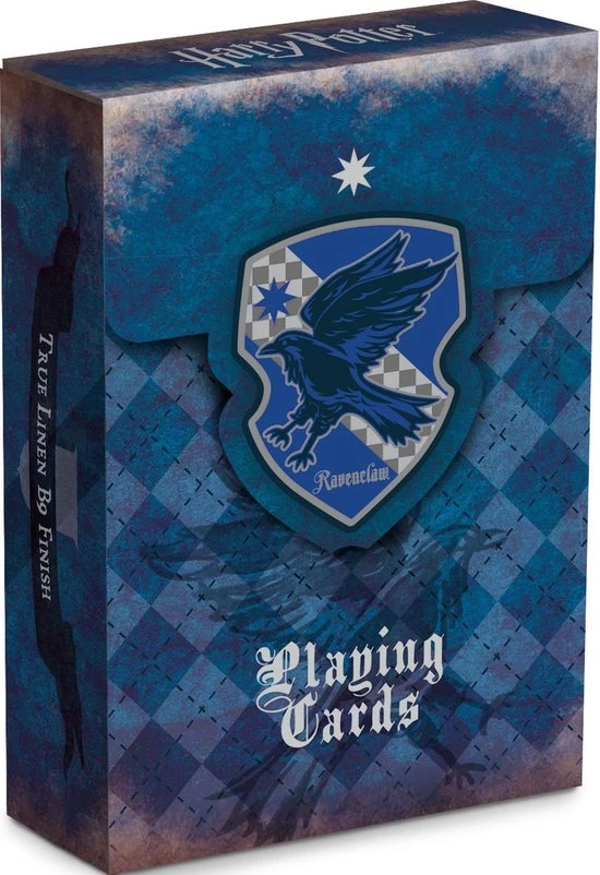 Cartamundi Speelkaarten Harry Potter Ravenklauw Blauw/zilver 7 Cartamundi Speelkaarten Harry Potter Ravenklauw Blauw/zilver - Afbeelding 7