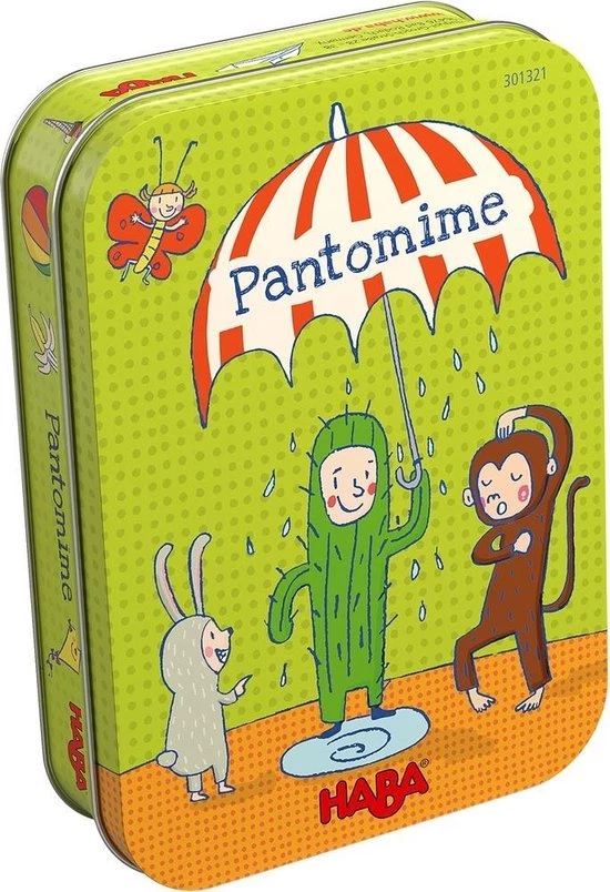 Haba Speelgoed | Wooden Toys - Spel - Pantomine (Duitse Verpakking Met Nederlandse Ha 1 Haba Speelgoed | Wooden Toys - Spel - Pantomine (Duitse Verpakking Met Nederlandse Ha