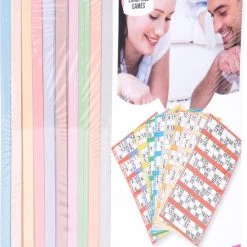 Longfield Darts BINGO/LOTTO SCOREBLOCK - 10 X 600 SHEETS -kinderspellen Winkel 550x810