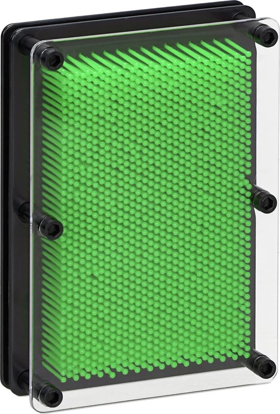 Relaxdays Pin Art 3D - Spijkerspel - Gekleurde Pinnen - 3D-afdrukken - Pinpression - Groen 8 Relaxdays Pin Art 3D - Spijkerspel - Gekleurde Pinnen - 3D-afdrukken - Pinpression - Groen - Afbeelding 8