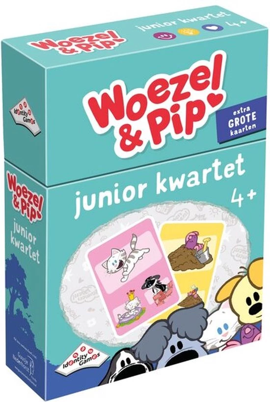 Identity Games Woezel En Pip - Kwartet 1 Identity Games Woezel En Pip - Kwartet