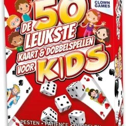 Clown Games Kids 50 Kaart&Dobbel Spellen -kinderspellen Winkel 550x819
