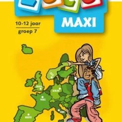 Schrijver Loco Maxi - Boekje - Topografie Europa - 11/12 Jaar - Groep 7