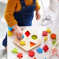 Haba Vormenpuzzel Junior Hout 25 Stukjes -kinderspellen Winkel 550x823 7